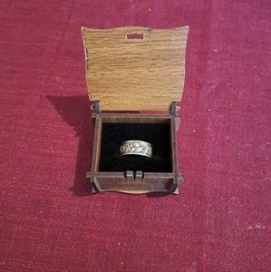 Sterling Silver Dragon Koi Size 9.25 (9 1/4) Ring